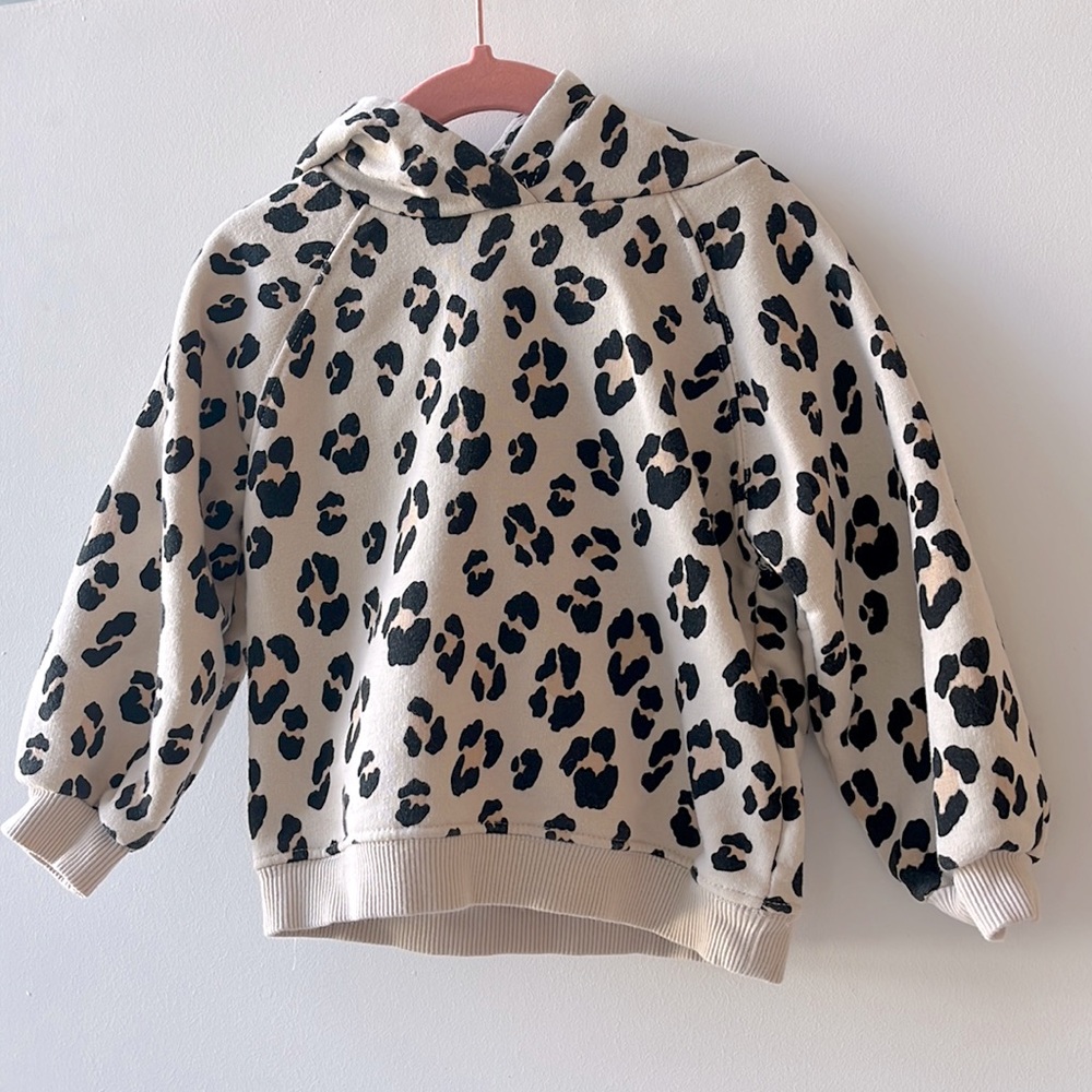 Zara Leopard Toddler Hoodie